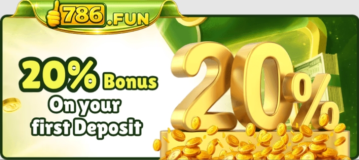 786fun game 20%bonus