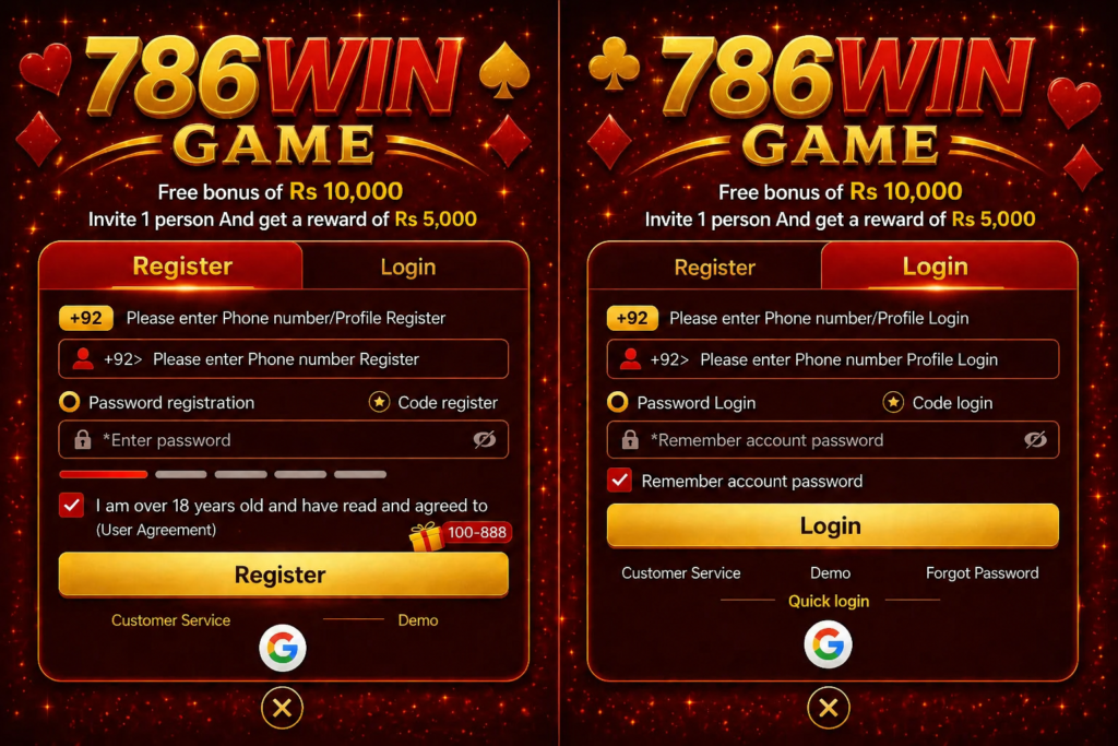 786win game register and log in