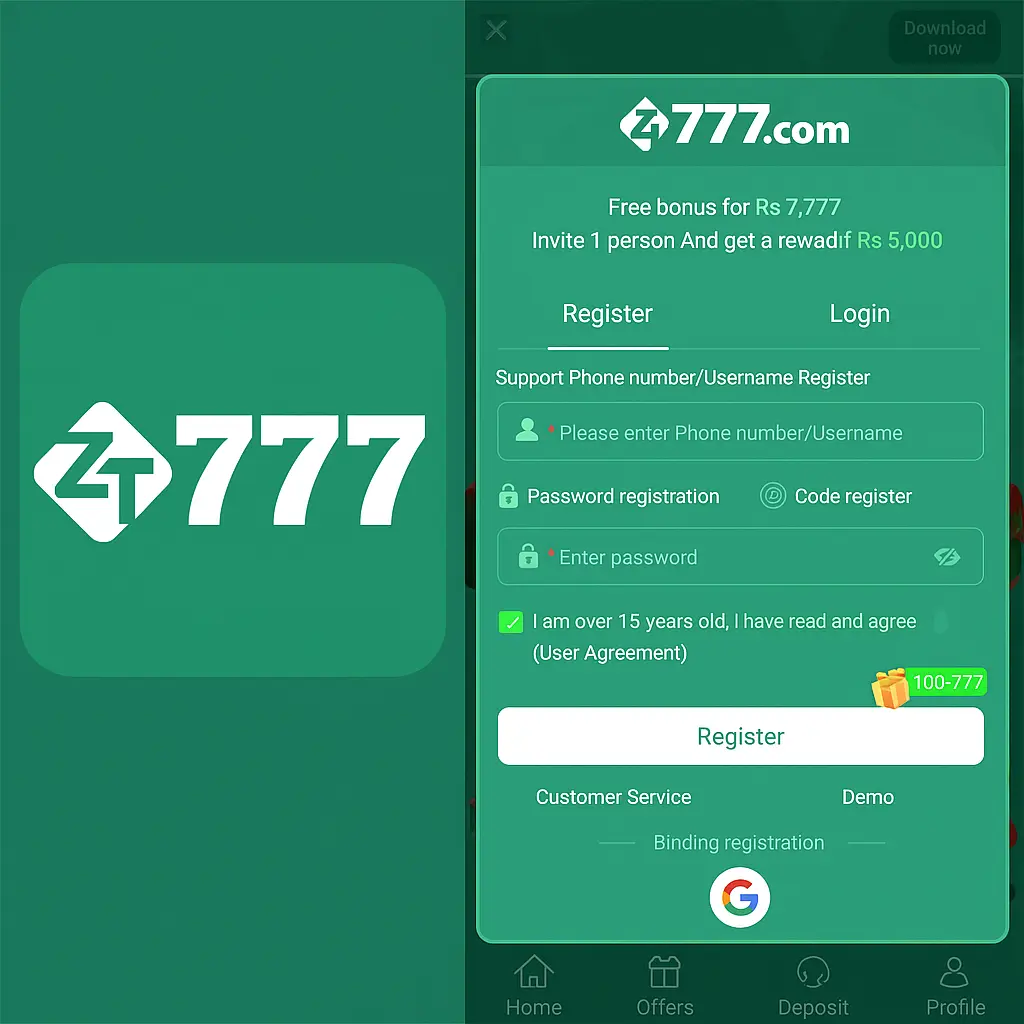 zt777 game register
