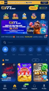 AT77 Game Download Real Earning App free for Android & iOS 2