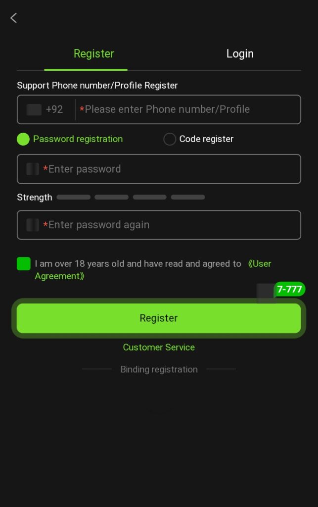 pkr fun game registration