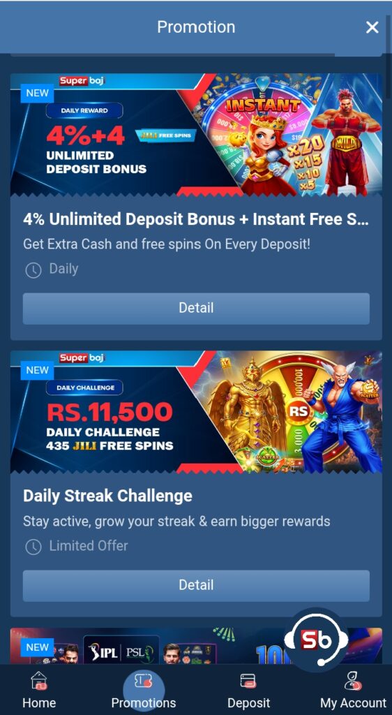 super baji promotions