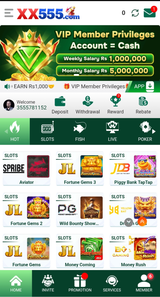 xx555 game