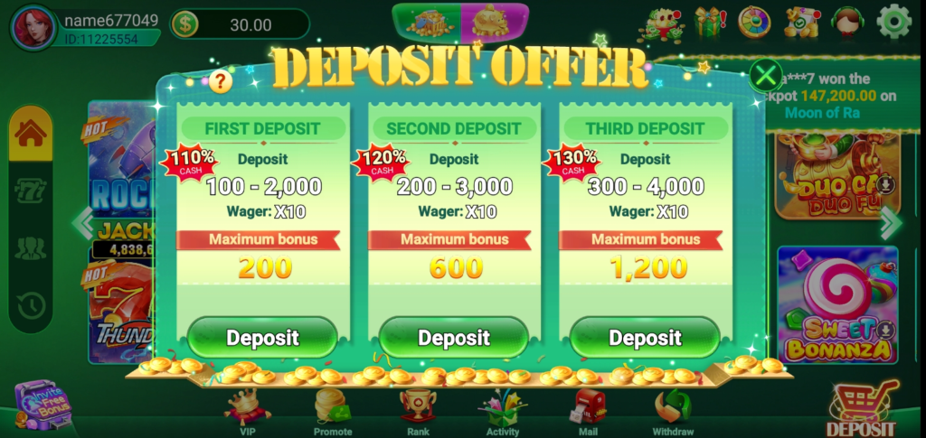 joypk777 deposit offer