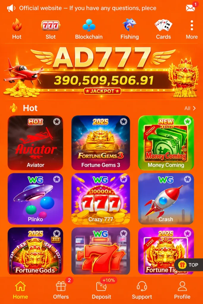 ad777 game download