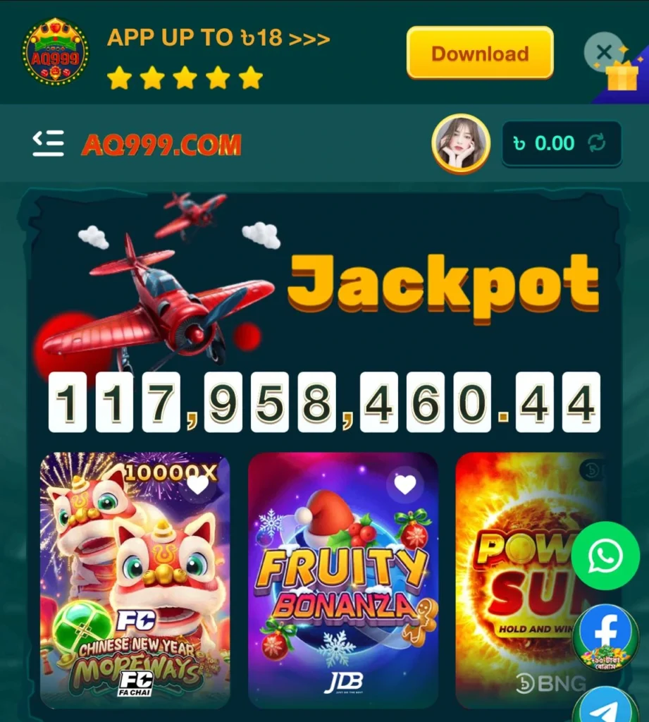 aq999 game jackpot