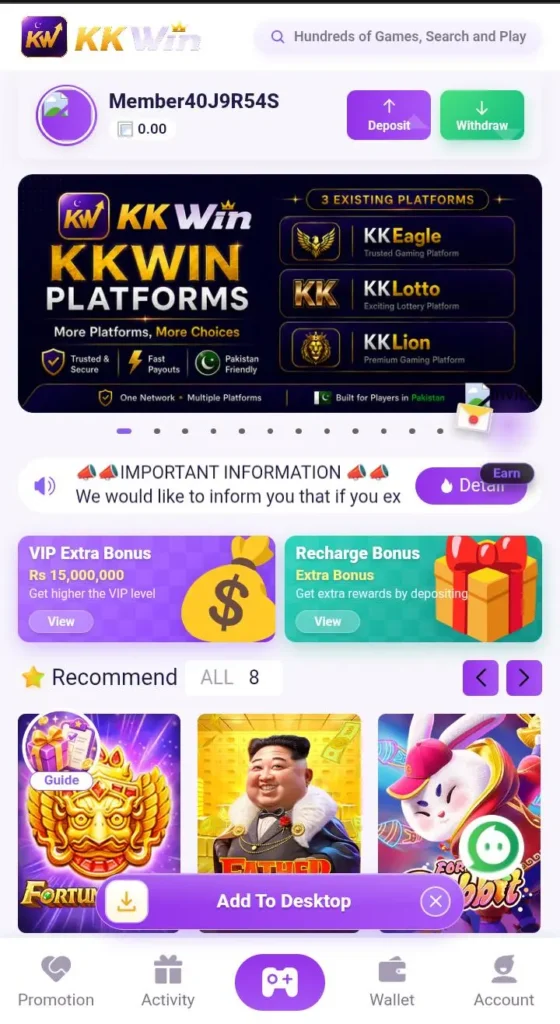 KK5Win Game 