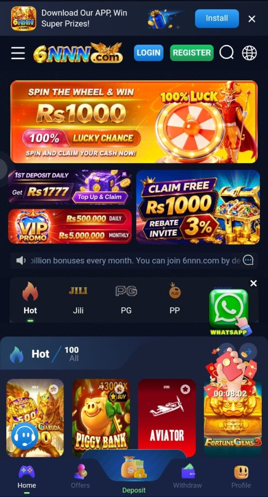 6nnn game interface