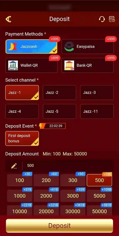 922e game deposit