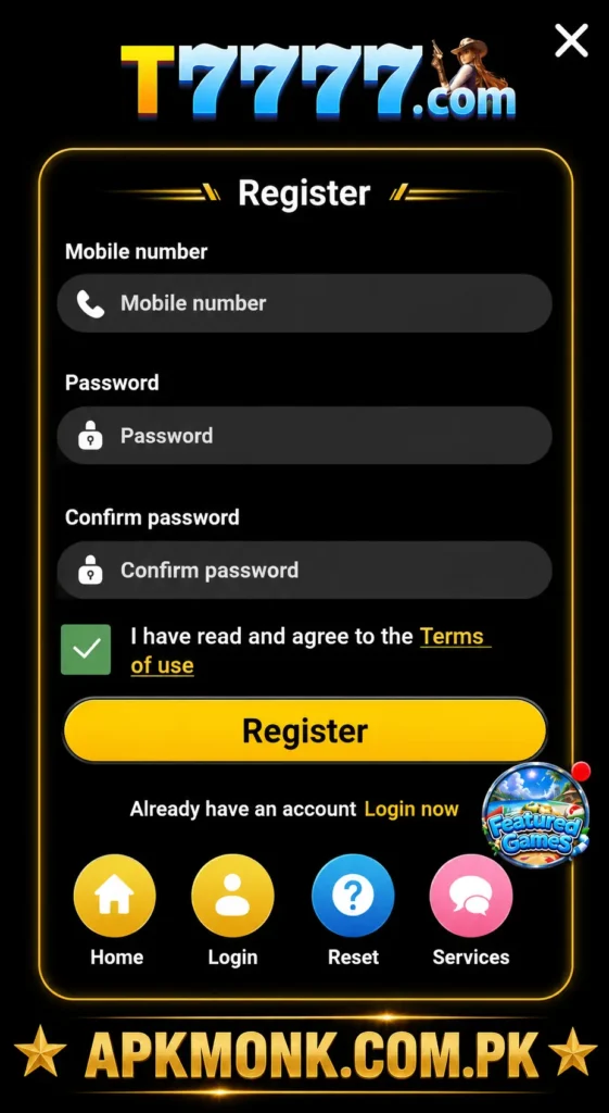 t7777 register