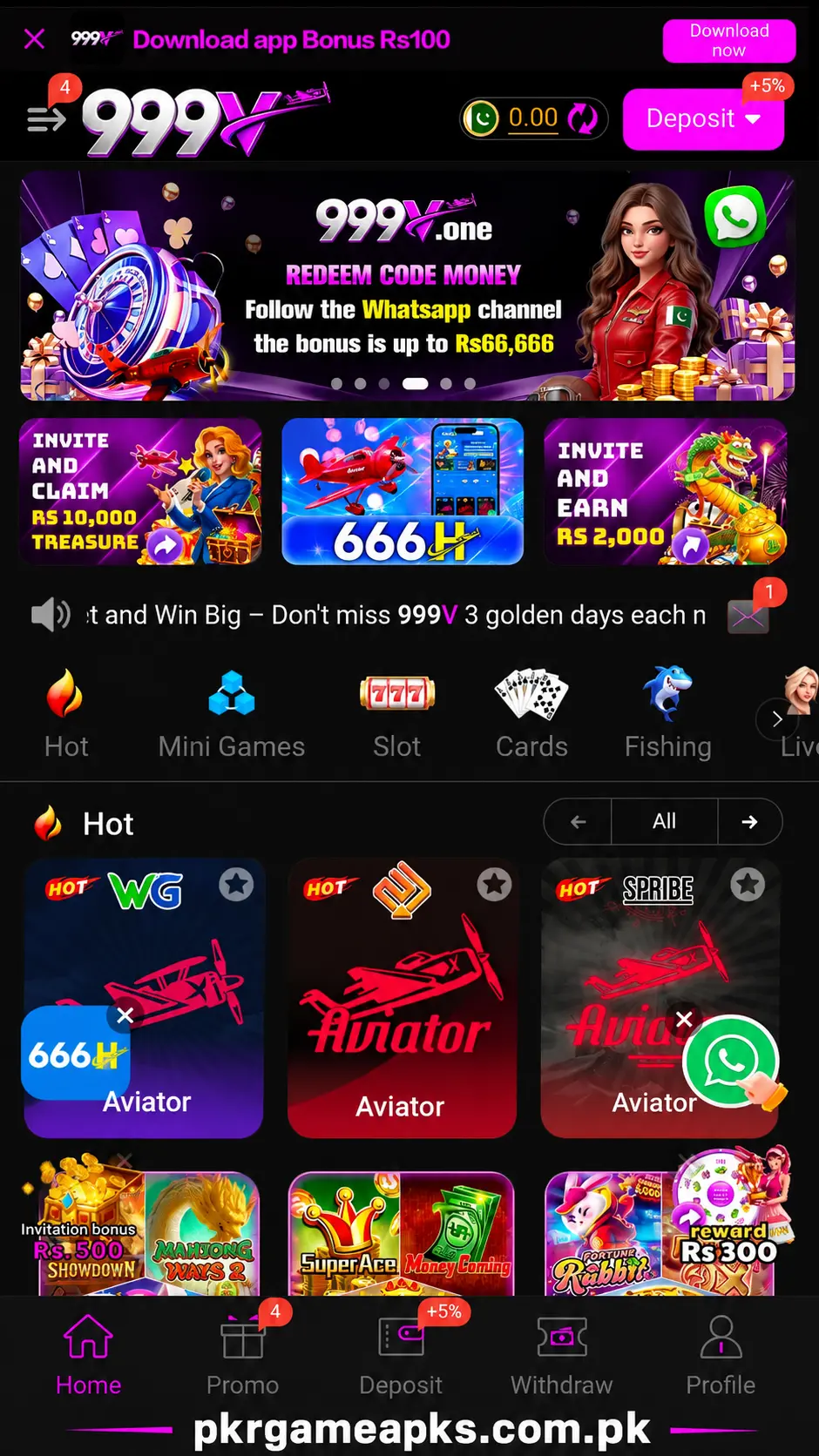999v game interface
