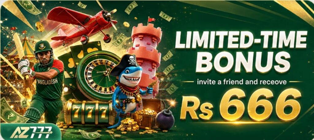 az777 limited time bonus