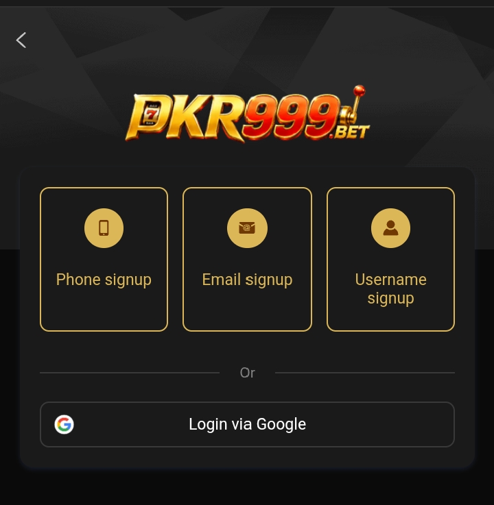 pkr999 game register